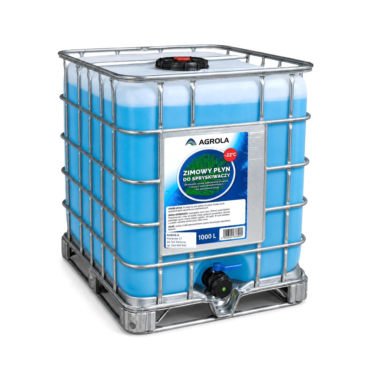 final-etanol-ibc Zimowy płyn −22°C (etanol) — 1000 l w zbiorniku IBC