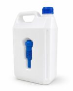 Kanister pusty 5 l HDPE z lejkiem i korkiem - obrazek 2