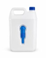 Kanister pusty 5 l HDPE z lejkiem i korkiem - obrazek 3
