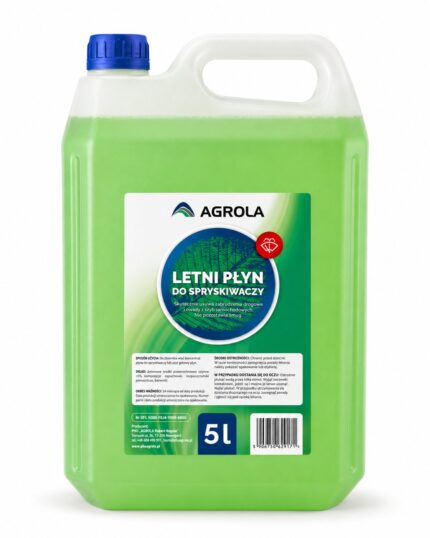 Płyn do spryskiwaczy letni 5 l z lejkiem